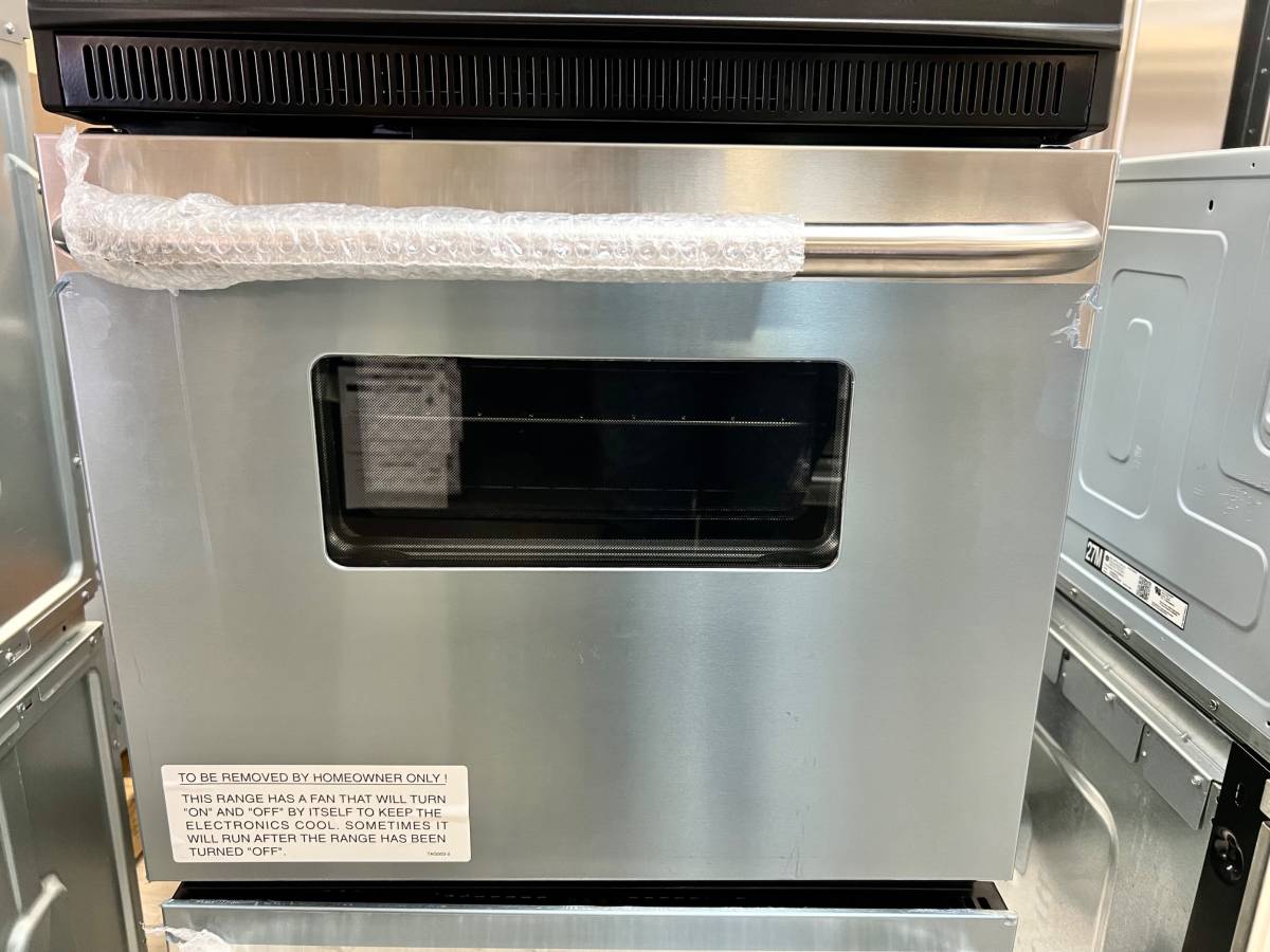 24 INCH GE JRP28SKSS Double Electric Wall Oven * New Open Box * Stainless Steel , Self Clean , Foamless Glass Doors, Interior Oven Light , Electronic Controls ,  Sabbath ,
