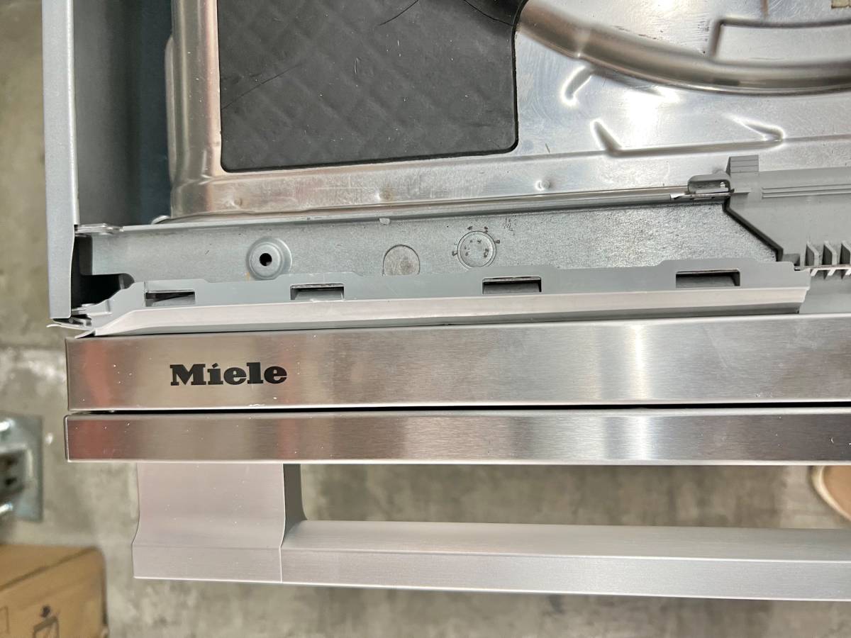24 INCH Miele G 5000 Series G5056SCVI Fully Integrated Dishwasher Original Cutlery Tray, 44 dBA, Sanitize, PureLine Handle, Energy Star Stainless Steel Panels Included * New Open Boxn PANEL READY