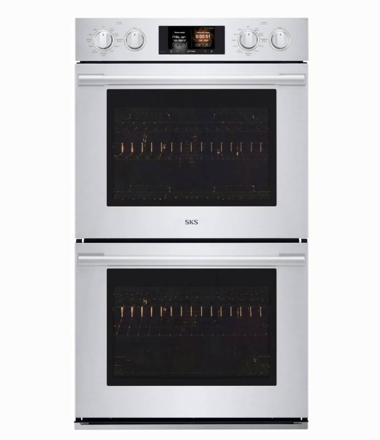 LG Signature Kitchen SKSDV3002S 30 Inch Double Wall Oven Steam * New Open Box * 4.7 cu. ft. LCD Display, Steam Assist, Convection, Flush Installation, Stainless Steel