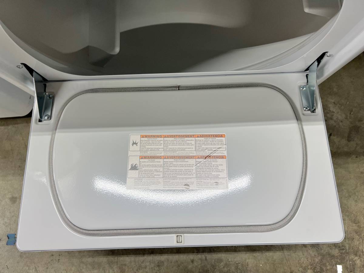 29 INCH Whirlpool WGD5010LW Gas Dryer 7.0 cu. * New Open Box * White Interior Light, 11 Dryer Programs, Moisture Sensing, Timed Dry, Wrinkle Shield, Air Only Cycle, Quick Dry, Static Reduce Option, End of Cycle Signal