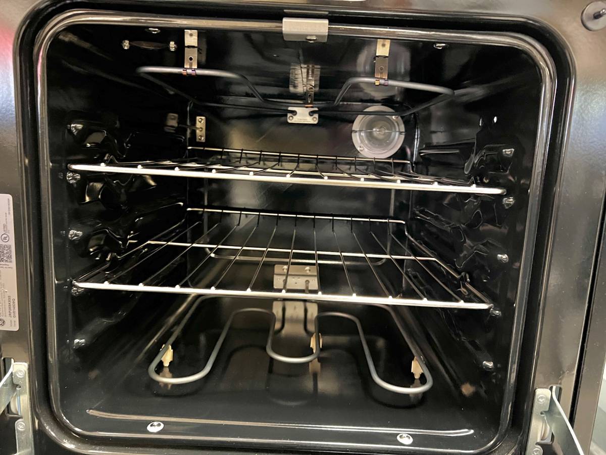 24 INCH GE JRP28SKSS Double Electric Wall Oven * New Open Box * Stainless Steel , Self Clean , Foamless Glass Doors, Interior Oven Light , Electronic Controls ,  Sabbath ,