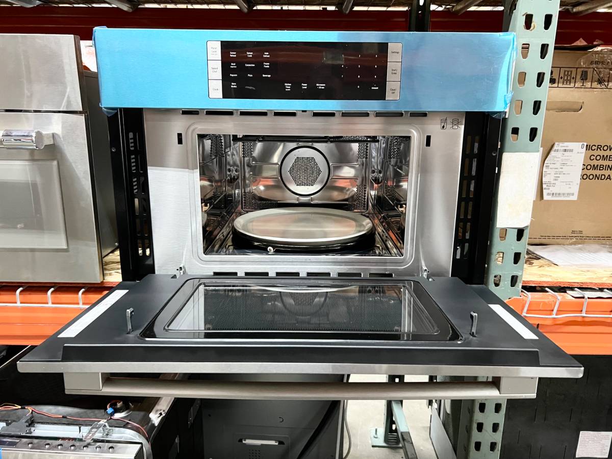 30 INCH Bosch 800 Series HMC80252UC Built In Microwave Speed Oven 1.6 Cu Ft , 2 in 1 Convection Oven Cooking , LED Interior Lights , Flush Installation , Child Lock Safety , Stainless Steel * New Open Box