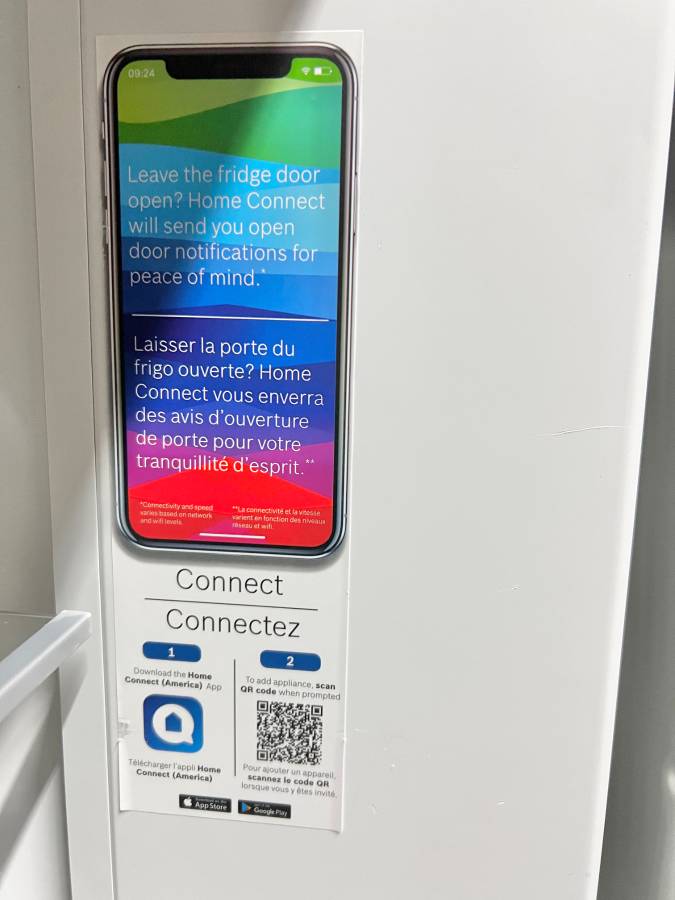 36 INCH BOSCH Counter Depth French Door Refrigerator B36CT80SNS Stainless Steel * New Open Box *