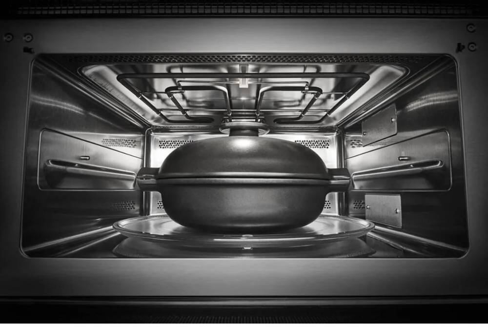 30 INCH JennAir RISE JMC2430LL Built-In Microwave Oven Convection * New Open Box 1.4 Cu Ft , Convection , Add 30 Seconds, Beverage , Defrost , Pizza, Popcorn , Reheat , Keep Warm , Soften / Melt Cycle , Sabbath Mode , UL Certified , Stainless Steel .