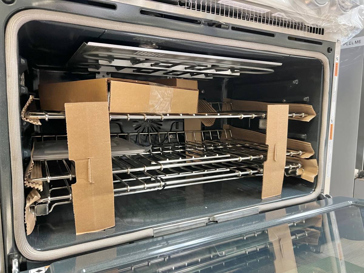 36 INCH Kitchenaid KDRS467VSS Dual Fuel Range * New Open Box * Stainless Steel , 6 Sealed Burners , Commercial Style , Continuous Grates , Hidden Bake Element, Proofing , Bread, Even Heat , 2 20k BTU Ultra Power Dual Flame Burners