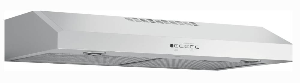 36 INCH GE JVX5360SJSS Under Cabinet Range Hood 4-Speed 310 CFM * New Open Box * Stainless Steel