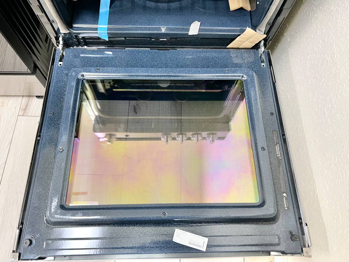 24 INCH GE JAS640RMSS Electric Range Smooth Glasstop * New Open Box * Freestanding Electric Range 4 Elements, Glasstop, Stainless Steel