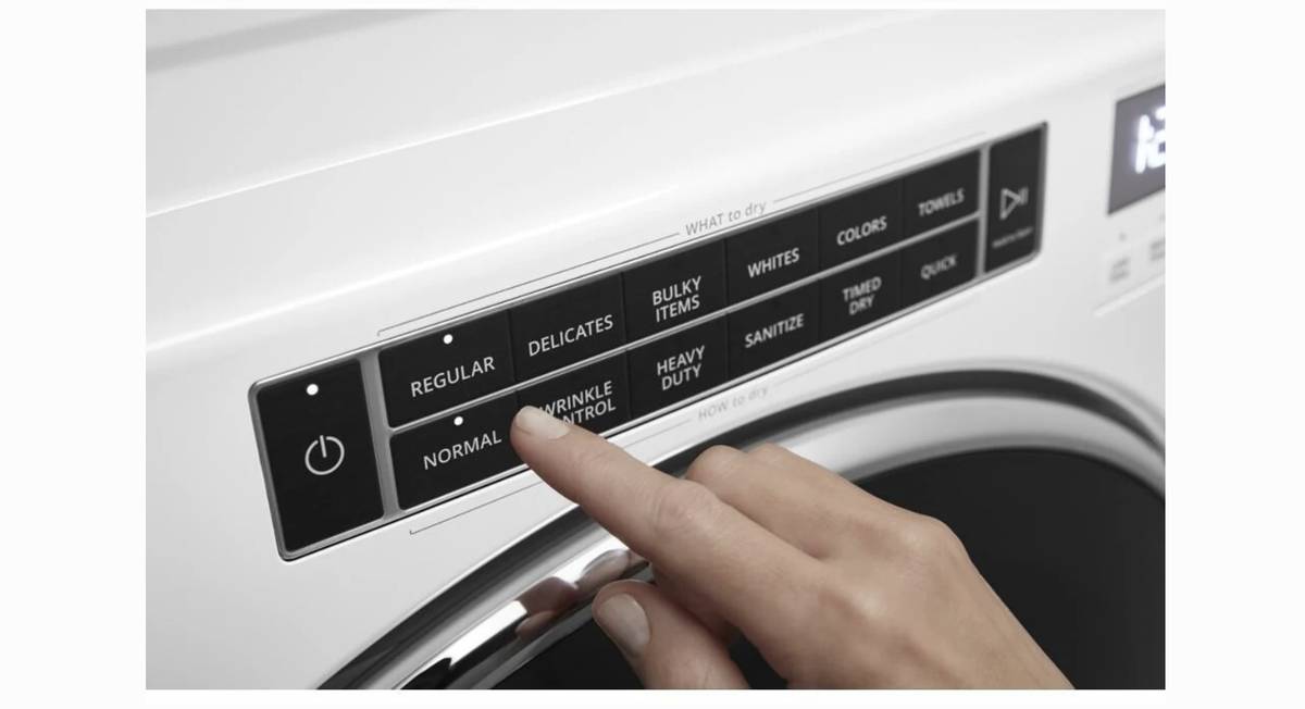 27 INCH Whirlpool WGD8620HW Gas Dryer 7.4 Cu. Ft. Steam * NEW * Open Box 37 Dry Cycles, Steam Refresh Cycle, Sanitize Cycle, Wrinkle Shield Plus Option, ADA Compliant, ENERGY STAR , White .