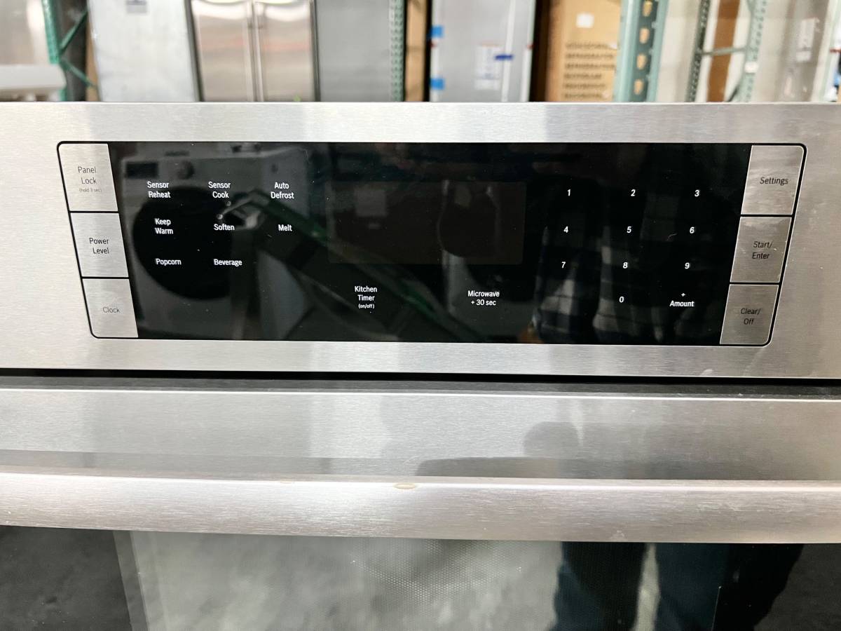 30 INCH Bosch 800 Series HBL87M53UC Double Combination Smart Electric Wall Oven with 6.2 cu. ft. Total Capacity, Home Connect, 10 Auto Sensor Cooking Programs, New Open Box , Self-Clean