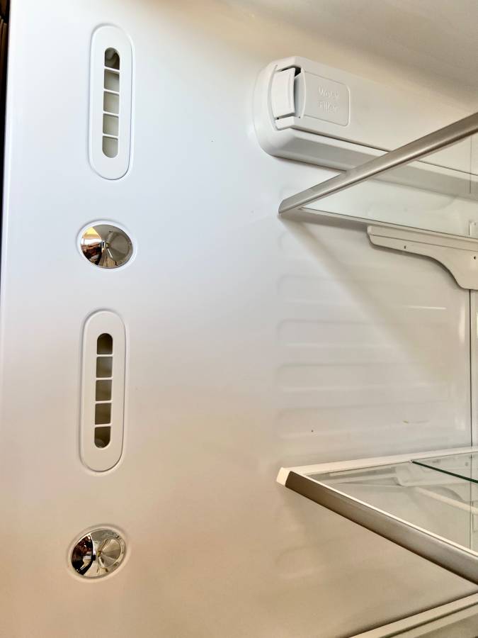 36 Inch GE Cafe CYE22TP3MJD1 Counter Depth French Door Refrigerator * New Open Box * Smart Refrigerator  22.2 Cu. Ft., Precise Fill, TwinChill Evaporators, Wi-Fi, Hot Water Dispenser, ADA  ENERGY STAR,Matte Black  Brushed Stainless Handles