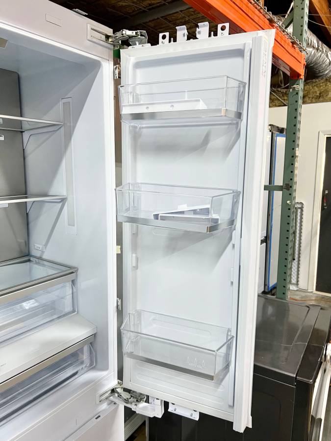 36 INCH Bertazzoni REF36FDBZPNV24 Panel Ready BUILT IN Refrigerator * New Open Box * Counter Depth Panel Ready French Door Style Refrigerator LED Touch Dual Cooling , Water Dispenser , Ice Maker, Sabbath , ADA, Energy Star
