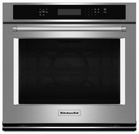 30 INCH KitchenAid KOSE500ESS Single Convection Wall Oven * New * Open Box 5 Cu Ft , Even Heat True Convection , Self Clean , FIT System , ADA