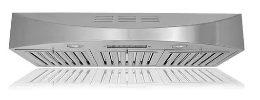 36 INCH KOBE 400 CFM Ductless Under Cabinet Range Hood * New Open Box * CHX3836SQBD3 , Stainless Steel