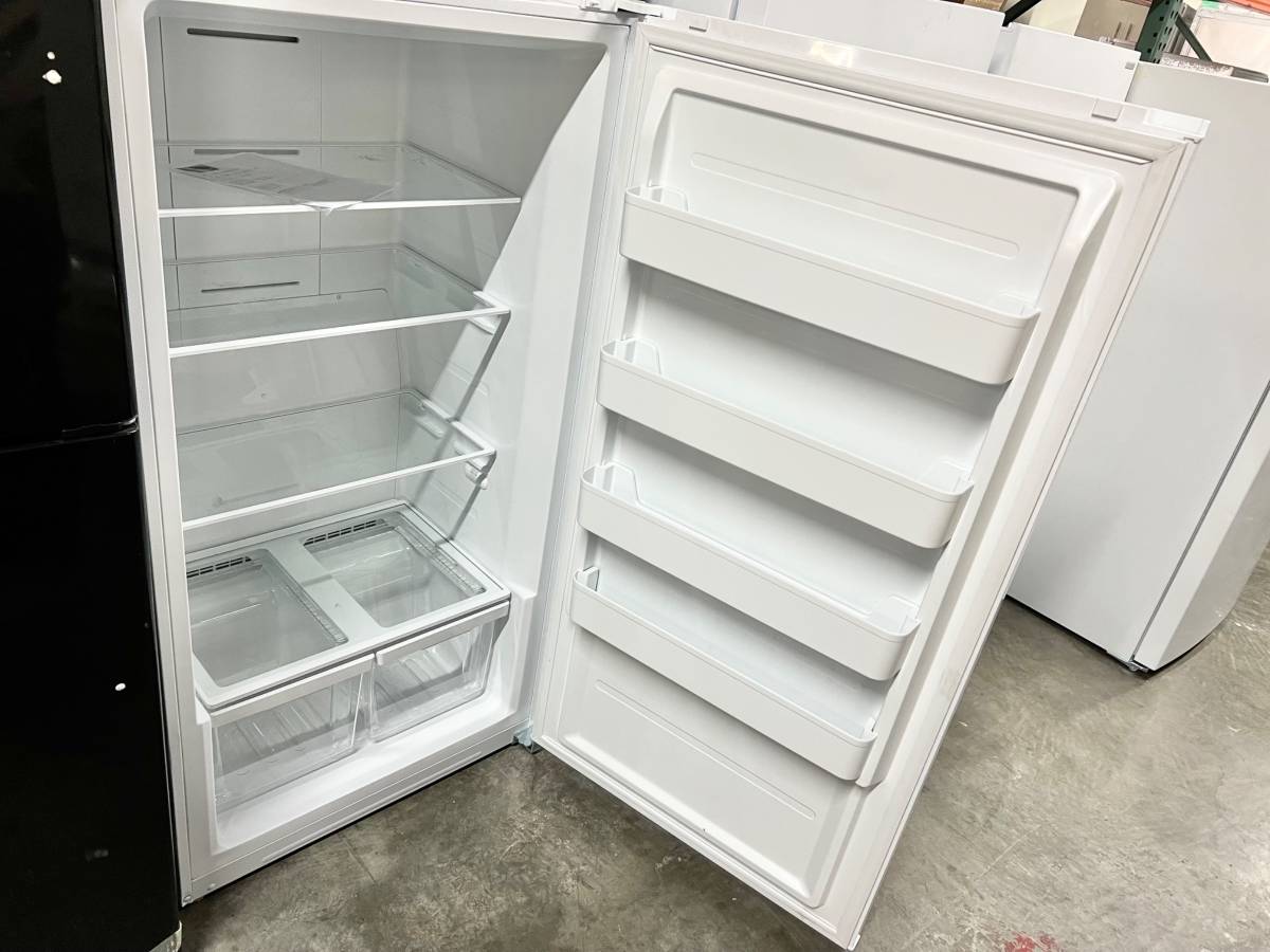 33 INCH Insignia 17 Cu. Ft. Upright Freezer New NSUZ17WH0 White * New Open Box * interior Light , Door Alarm , Garage Ready , CONVERTIBLE to Refrigerator if NEEDED