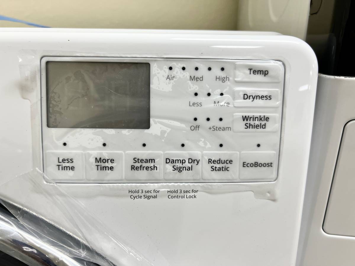 27 INCH Whirlpool WGD8620HW Gas Dryer 7.4 Cu. Ft. Steam * NEW * Open Box 37 Dry Cycles, Steam Refresh Cycle, Sanitize Cycle, Wrinkle Shield Plus Option, ADA Compliant, ENERGY STAR , White .