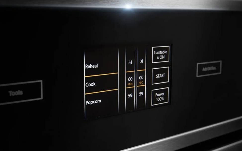 30 INCH JennAir RISE JMC2430LL Built-In Microwave Oven Convection * New Open Box 1.4 Cu Ft , Convection , Add 30 Seconds, Beverage , Defrost , Pizza, Popcorn , Reheat , Keep Warm , Soften / Melt Cycle , Sabbath Mode , UL Certified , Stainless Steel .