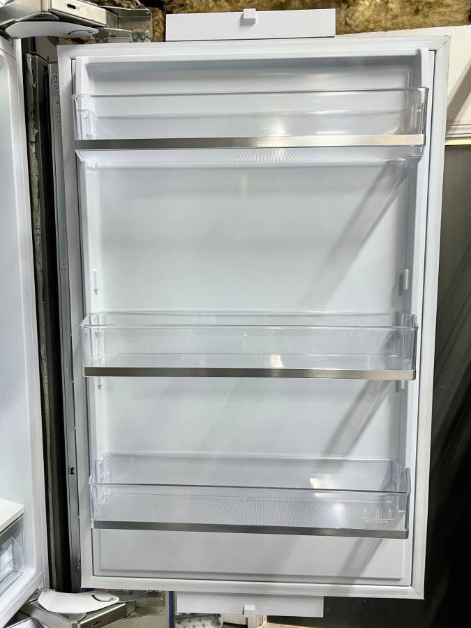 30 INCH Bertazzoni REF30BMBZPNV Panel Ready Built In Refrigerator * New Open Box * 84 Inch Bottom Freezer , Ice Maker , Internal Water, LED Touch, ADA Approved, Energy Star