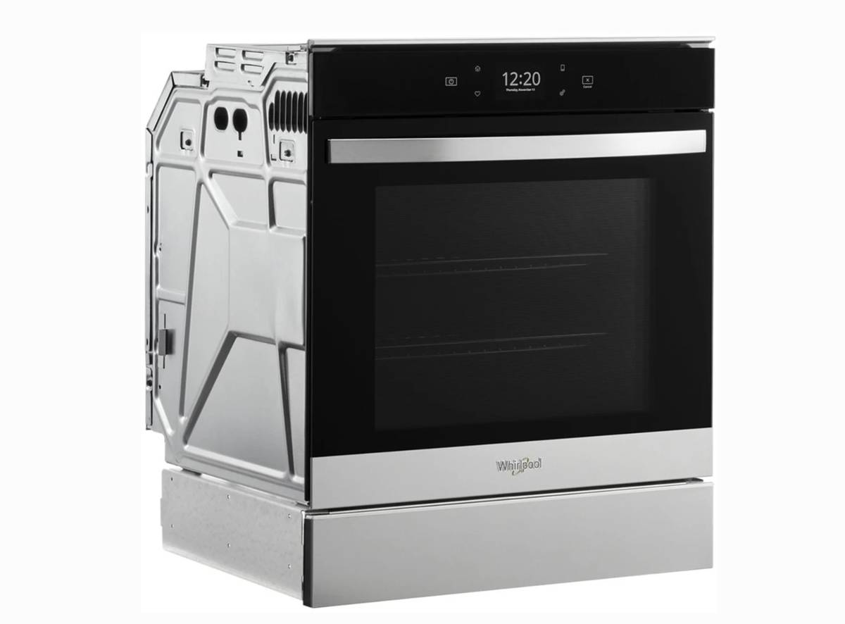 Whirlpool WOS52ES4MZ 24 Inch Single Smart Electric Wall Oven * New Open Box * Stainless Steel , True Convection , Frozen Bake, Self Clean , Remote Start , Hidden Bake Element , Control Lock , Wi-Fi
