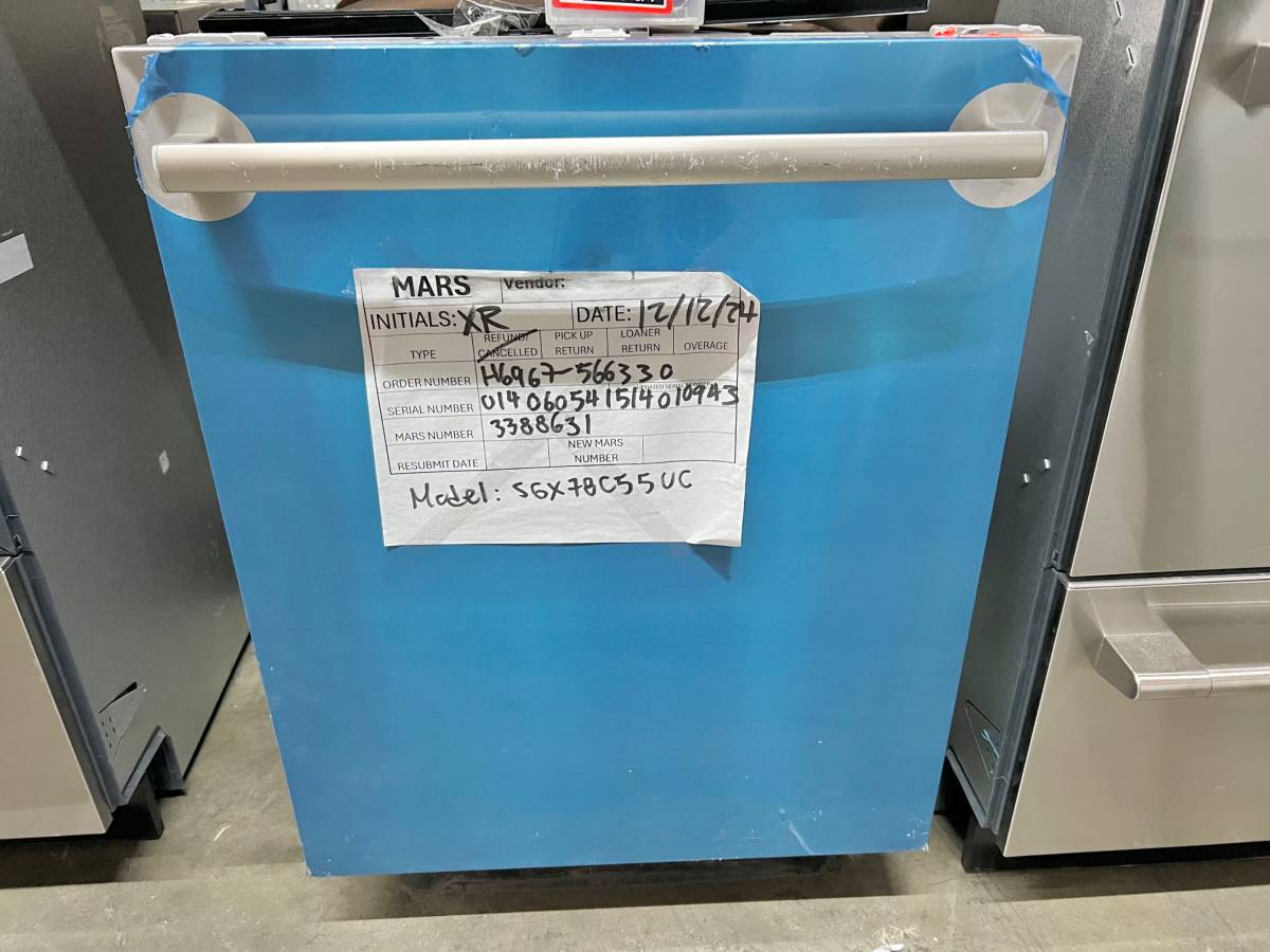 24 INCH Bosch 800 Series SGX78C55UC Built-In Dishwasher * New Open Box * Fully Integrated Built-In Smart  15 Place Setting Capacity, 6 Wash Cycles, 3rd Rack, 42 dBA, PrecisionWash, CrystalDry ADA , Stainless Steel