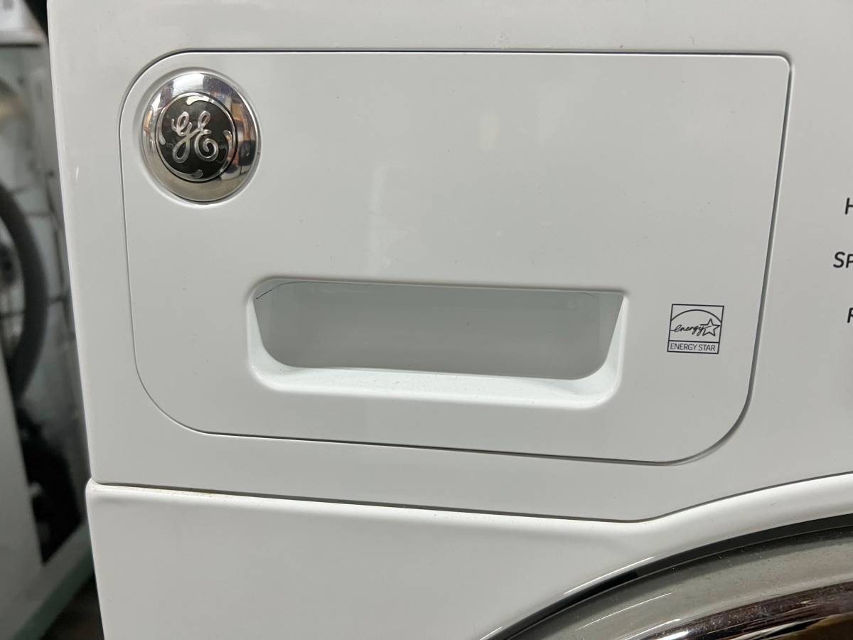 24 INCH GE WCVH4800K2WW Front Load Washer White * New Open box * Energy Star , Control Lock , Delicate Cycle , Stackable