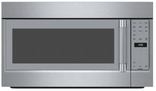 30 INCH Thermador Professional  MU30WSU  Over the Range Microwave 2.1 cu. ft., 4-Speed, 385 CFM, Sensor Cooking, 1100-Watts Power, * New Open Box *  Triple Distribution Turntable Disk