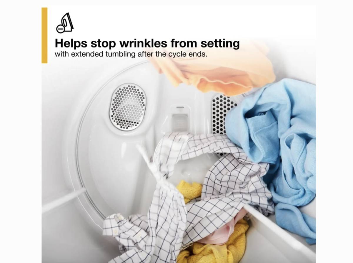 29 INCH Whirlpool WGD5010LW Gas Dryer 7.0 cu. * New Open Box * White Interior Light, 11 Dryer Programs, Moisture Sensing, Timed Dry, Wrinkle Shield, Air Only Cycle, Quick Dry, Static Reduce Option, End of Cycle Signal