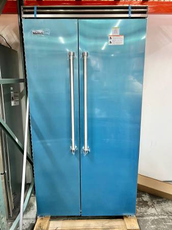 Viking VCSB5423SS21 42 Inch Built In Side by Side Refrigerator NEW Open Box Stainless Steel