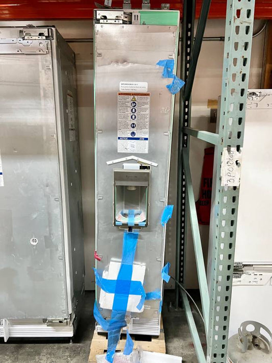18 INCH Thermador T18ID905LP Panel Ready Built In Freezer Column * New  Open Box 7.8 cu. ft. Capacity, Water Dispenser, Diamond Ice Maker, Water Filter Left Hinged