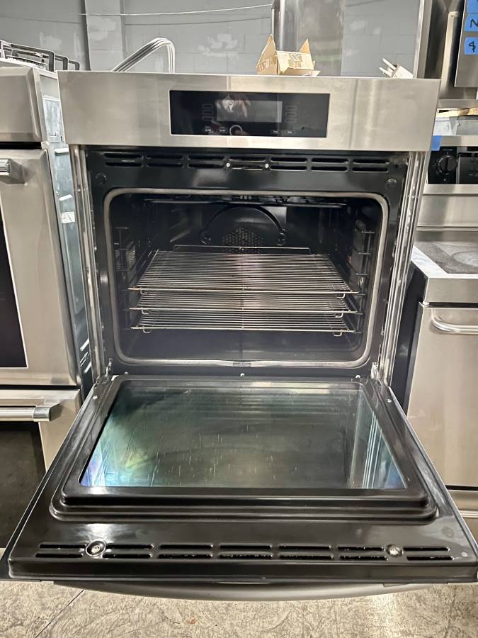 30 INCH Miele H4890BP2SS Built In Electric Double Wall Oven Stainless Steel , Used Condition ,