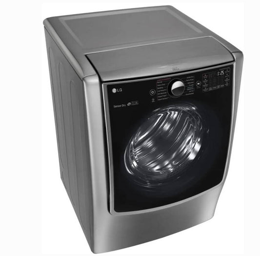 29 INCH LG Turbo Steam Series  DLGX9001V Gas Smart Dryer 9.0 Cu. Ft., Turbo Steam, Thin Q, Flow Sense Duct Clogging Indicator, Never Rust Stainless Steel Drum, Sensor Dry, 14 Dryer Programs, Child Lock, CSA Graphite Steel * New Open Box