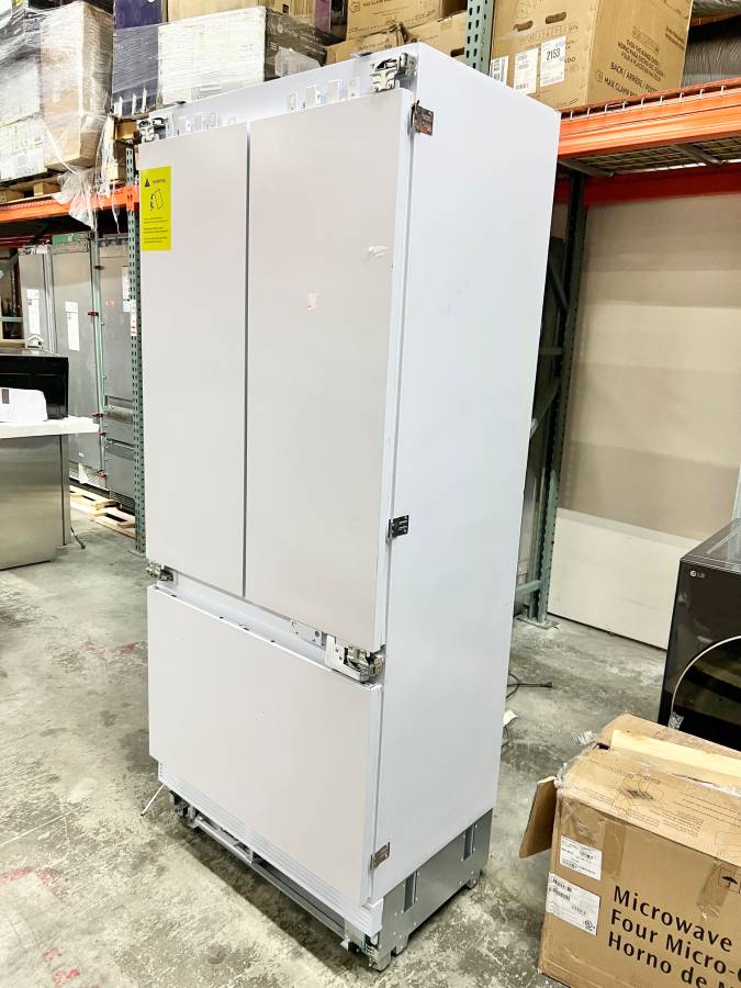 36 INCH Bertazzoni REF36FDBZPNV24 Panel Ready BUILT IN Refrigerator * New Open Box * Counter Depth Panel Ready French Door Style Refrigerator LED Touch Dual Cooling , Water Dispenser , Ice Maker, Sabbath , ADA, Energy Star