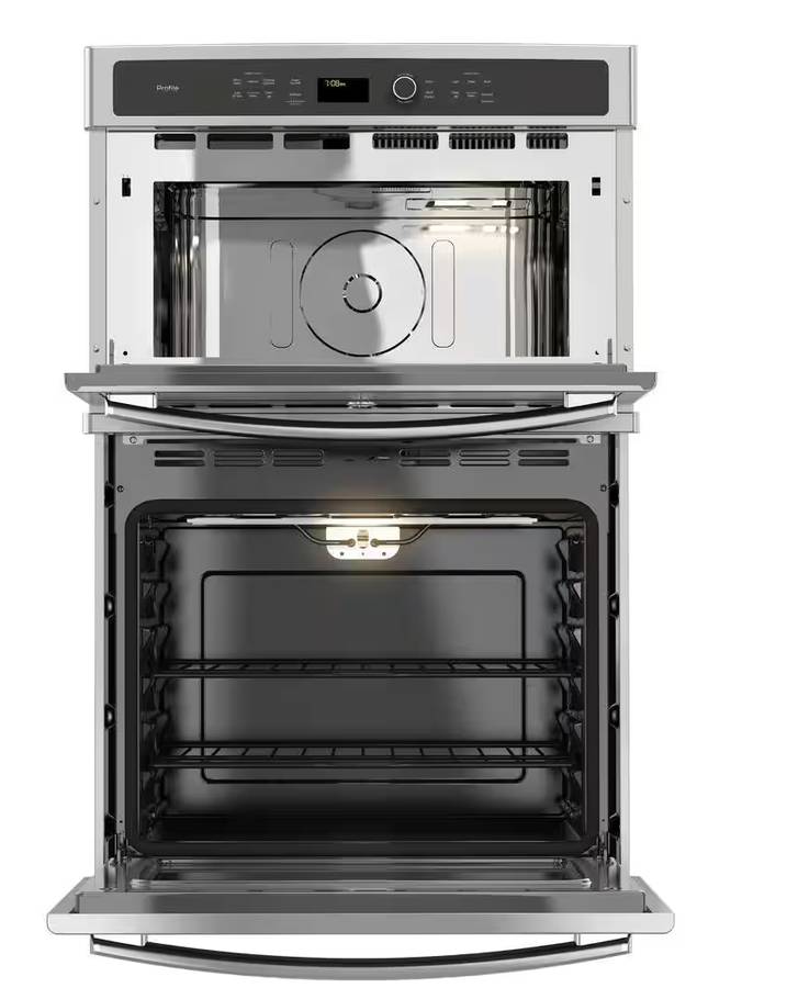 27 INCH GE Profile PK7800SKSS Microwave Combination Wall Oven New * Open Box *