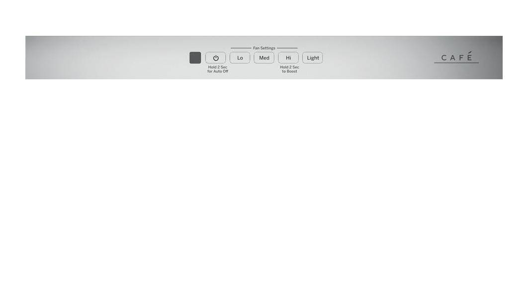 30 INCH GE Cafe CVW73012M1SS Wall-Mount Glass Canopy Chimney Hood * New Open Box * 350 CFM , Backlit Controls , Dual Halogen , Night Light , Convertible Options , Optional Remote , Auto Off , Stainless Steel