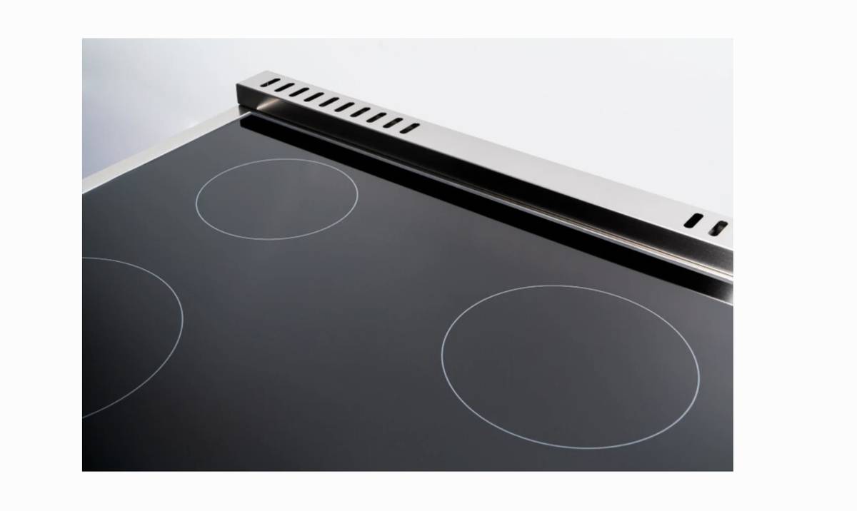 30 INCH Bertazzoni Professional PROF304INSXT Electric INDUCTION Range 4 Heating Zones, 4.6 cu. ft. ,  Pyrolytic Self Clean, Electric Broiler, Dual Convection Fans,  Smooth-Glide Telescopic Rack, Soft-Close Door, Food Probe Stainless Steel