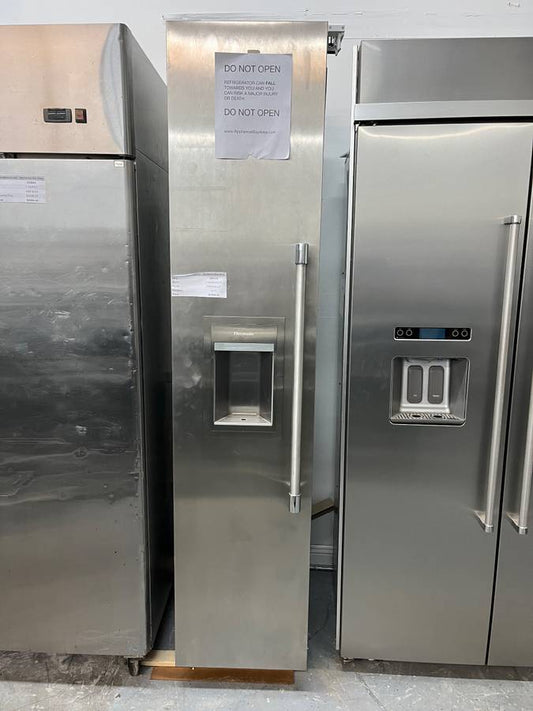 18 INCH Thermador Freedom  T18ID900LP Freezer Column External Water Ice Dispenser Soft Close  Drawers, Open Door Assist, Diamond Ice  TFT Control Panel, Panel Ready, Adjustable Shelves, Left-Swing Door Hinge , STAINLESS STEEL PANELS INCLUDED