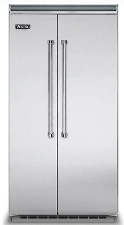Viking VCSB5423SS21 42 Inch Built In Side by Side Refrigerator NEW Open Box Stainless Steel