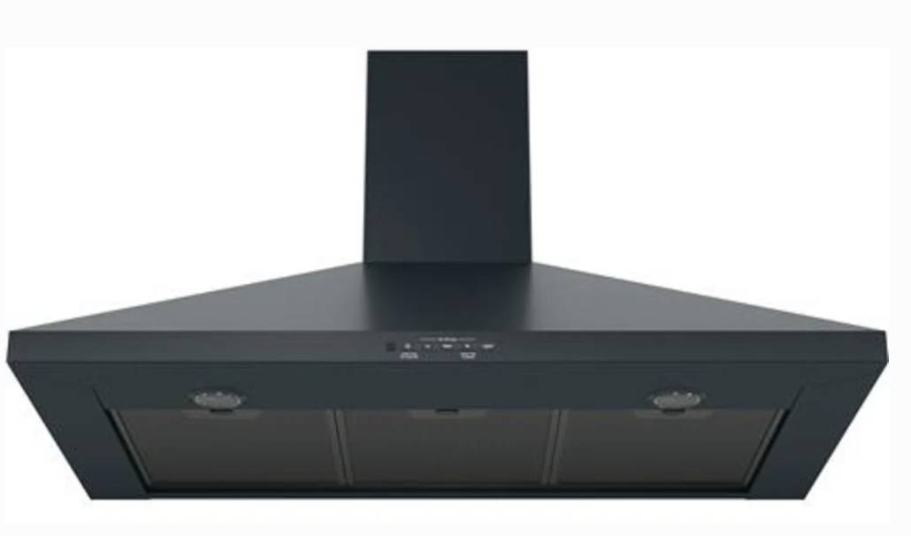 36 INCH GE JVW5361FJDS Wall Hood 350 CFM Black Slate Stainless * New Open Box * 350 CFM Blower , Black Stainless Steel , Dishwasher Safe Charcoal Filters, Auto-Off , Optional Remote Control , Halogen Lighting , Night Light , Black Slate Color .