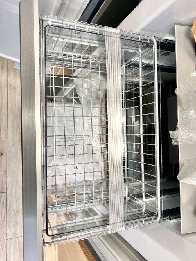 24 Inch GE Monogram ZIF241NPNII Panel Ready Column Smart Freezer * New Open Box 12.5 Cu. Ft., Retrofit Capability, Adjustable Door Bins, Spill Resistant Shelves, LED Lighting, Enhanced Shabbos Mode Capable, WiFi and Water Filtration .