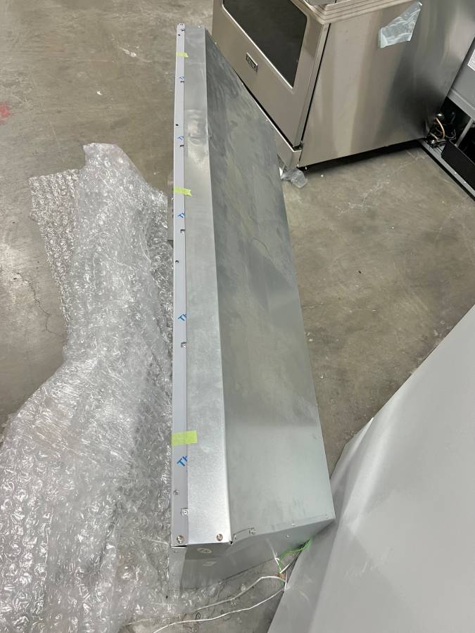 54 INCHES Zephyr AK9352BS Cabinet Insert Range Hood 1200 CFM ! * NEW * 6-Speed , 1200 CFM Blower, Electronic Touch Controls, LumiLight LED Lighting, Baffle Filters, Airflow Control Technology Stainless Steel .