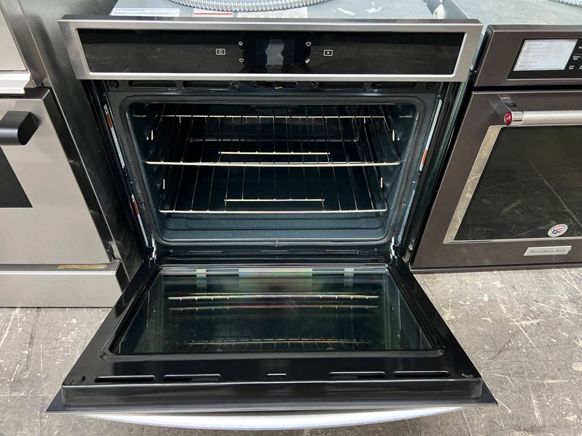 30 INCH Whirlpool WOS72EC0HS Smart Single Wall Oven with True Convection Cooking, Touchscreen, Frozen Bake, Convection Conversion, Temperature Sensor, Preheat, Keep Warm, FIT System, Control Lock,