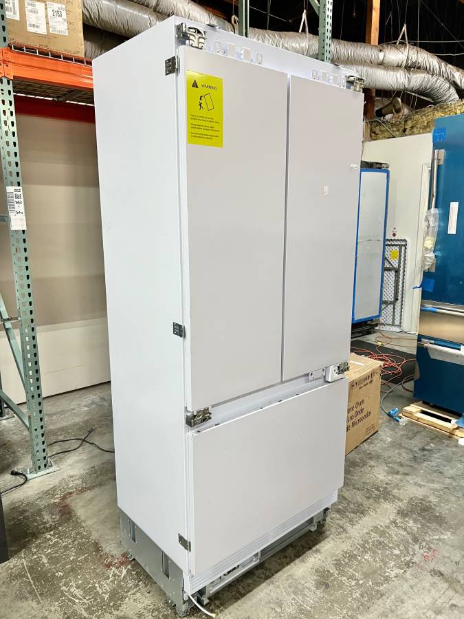36 INCH Bertazzoni REF36FDBZPNV24 Panel Ready BUILT IN Refrigerator * New Open Box * Counter Depth Panel Ready French Door Style Refrigerator LED Touch Dual Cooling , Water Dispenser , Ice Maker, Sabbath , ADA, Energy Star