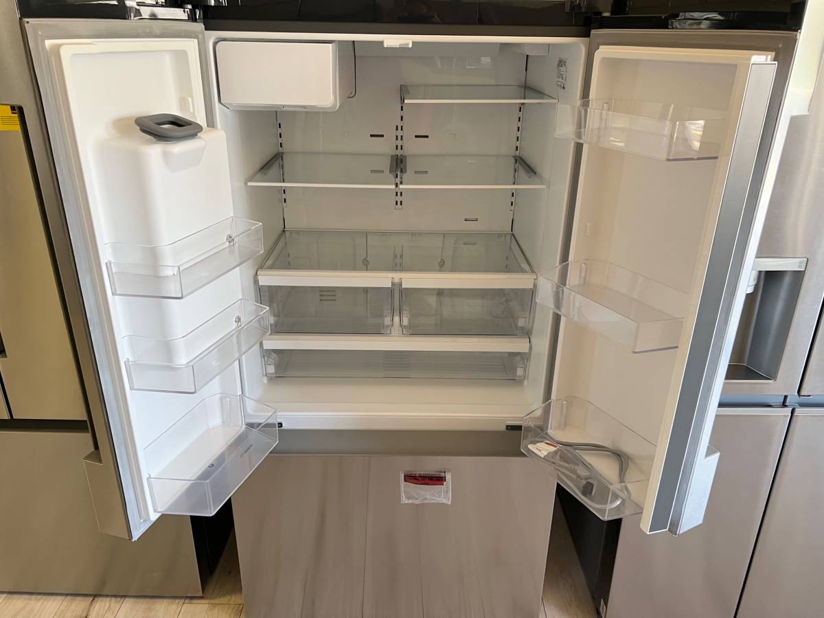 36 INCH Bosch 100 Series B36FD10ENS Freestanding French Door Bottom Mount Smart Refrigerator 26 Cu. Ft. Total, Ice Water Dispenser, Quick Ice Pro, Water Filter, Bottle Fill, Anti-Fingerprint, Sabbath Mode ENERGY STAR