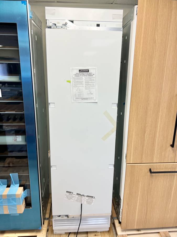 24 Inch GE Monogram ZIF241NPNII Panel Ready Column Smart Freezer * New Open Box 12.5 Cu. Ft., Retrofit Capability, Adjustable Door Bins, Spill Resistant Shelves, LED Lighting, Enhanced Shabbos Mode Capable, WiFi and Water Filtration .