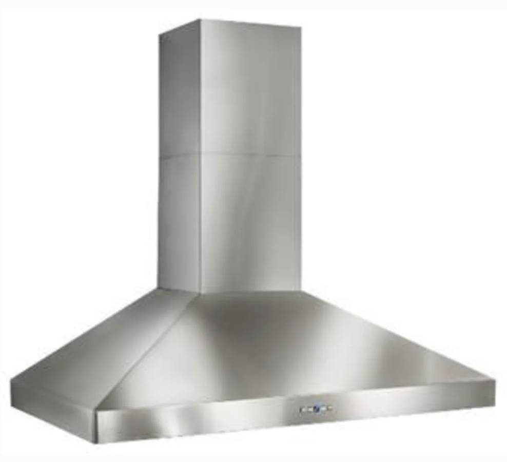 36 INCH Best Colonne Series WPP9E36SB Wall Mount Chimney Range Hood * New Open Box * Optional External Blowers , 3 Speed Plus Boost Control , Delay Timer , Halogen Lights , Hi Flow Baffle Filters .