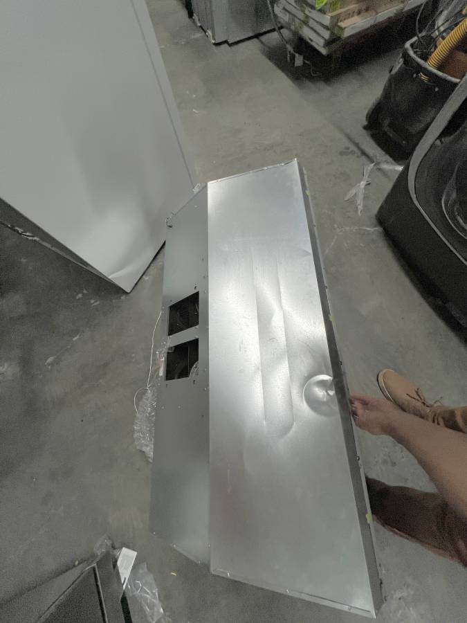 54 INCHES Zephyr AK9352BS Cabinet Insert Range Hood 1200 CFM ! * NEW * 6-Speed , 1200 CFM Blower, Electronic Touch Controls, LumiLight LED Lighting, Baffle Filters, Airflow Control Technology Stainless Steel .