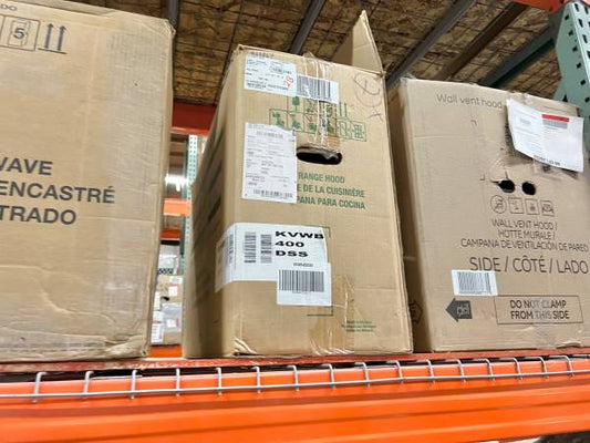 30 INCH KitchenAid  KVWB400DSS Wall Mount Canopy Hood 400 CFM Blower Included , 3-Speed Fan, Removable Filters, Perimeter Ventilation, LED Task Lights, 65,000 BTU Rating, Easy In-line Conversion