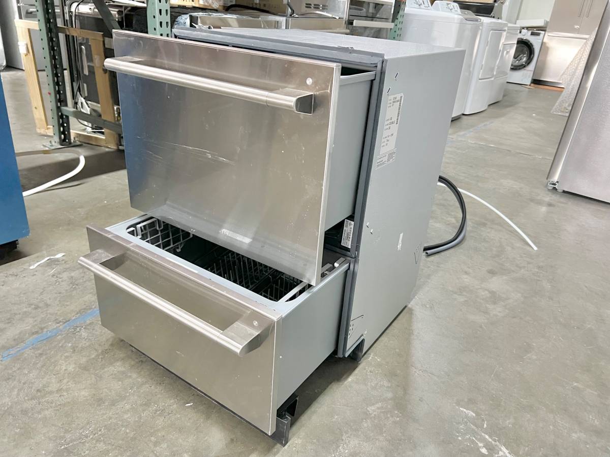 24 INCH Fisher & Paykel Professional DD24DV2T9N * New Open Box * Dishwasher Full Integrated Double Dishdrawer , 14 Place Setting ,Sanitize , Round Flush Handles , Energy Star Certified , Stainless Steel .