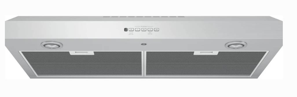 36 INCH GE JVX5360SJSS Under Cabinet Range Hood 4-Speed 310 CFM * New Open Box * Stainless Steel