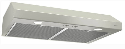36 INCH Broan BCSD136BC Under Cabinet Range Hood 2 Speed , 250 CFM Blower ,  Halogen Lighting , Open Mesh Filters , ADA  , UL Listed , HVI-2100 , Bisque ,  Beige , Off White * New Open Box *