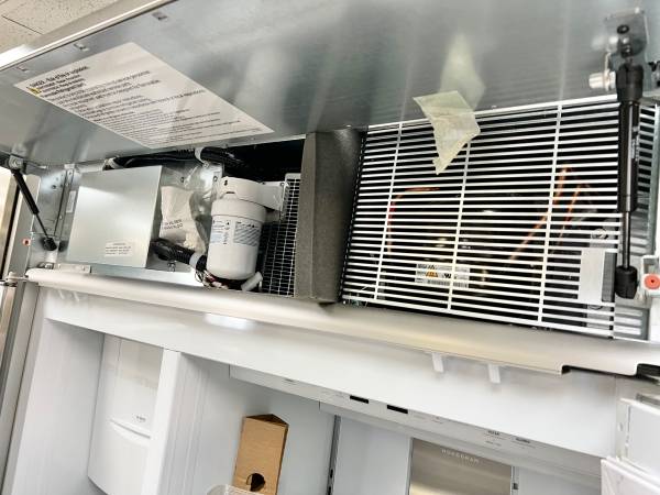 48 INCH GE Monogram ZISS480NNKSS Built-In Side by Side Refrigerator * New Open Box * Smart Counter Depth Built-In Side by Side Refrigerator 29.5 Cu. Ft. , Ice Maker, Stainless Steel .